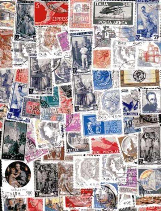 Collections de timbres d'Italie