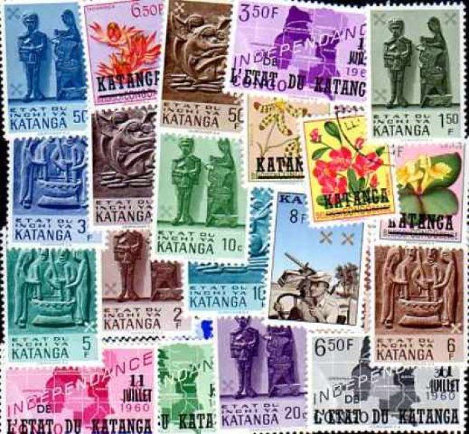 Collections de timbres du Katanga