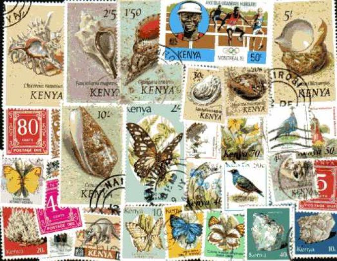 Collections de timbres du Kenya