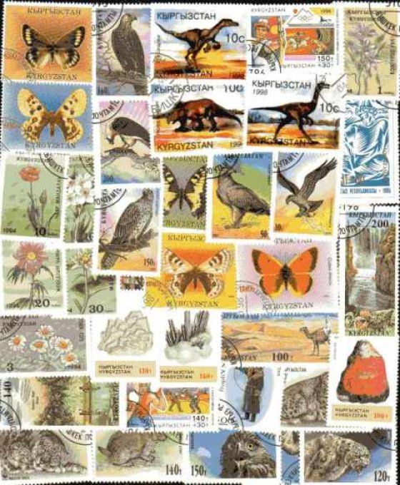 Collections de timbres du Kirghizstan
