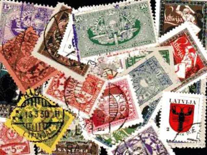 Collections de timbres de Lettonie