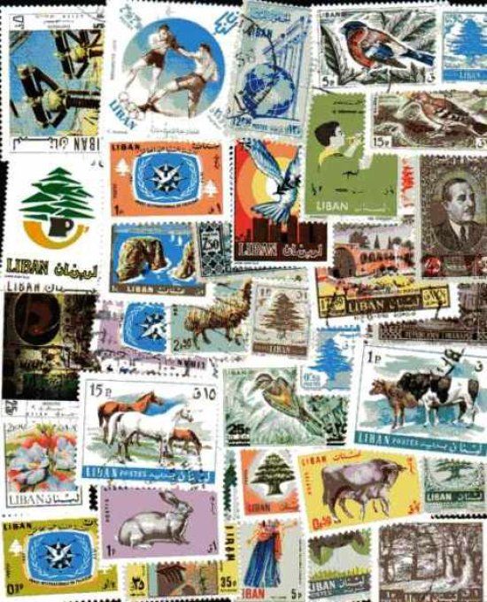 Collections de timbres du Liban