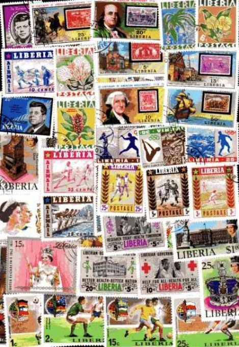 Collections de timbres du Libéria