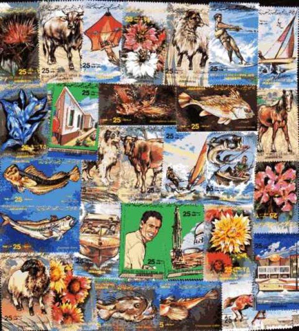 Collections de timbres de Libye