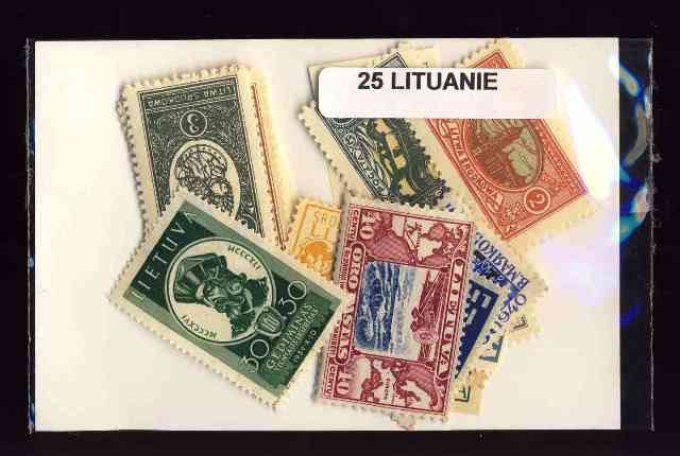 Collections de timbres de Lituanie avant 1940