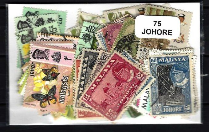 Collections de timbres de Malaisie Johore