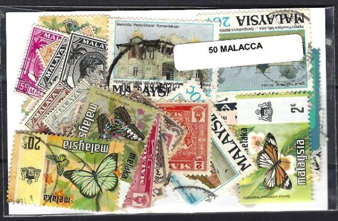 Collections de timbres de Malaisie Malacca