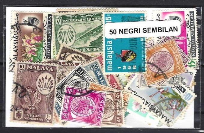 Collections de timbres de Malaisie Negri Sembilan