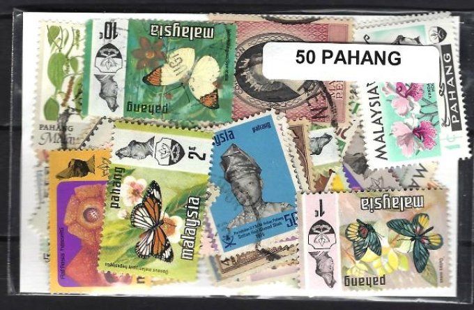 Collections de timbres de Malaisie Pahang