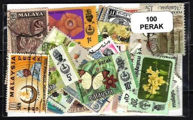 Collections de timbres de Malaisie Perak