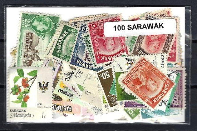 Collections de timbres de Malaisie Sarawak