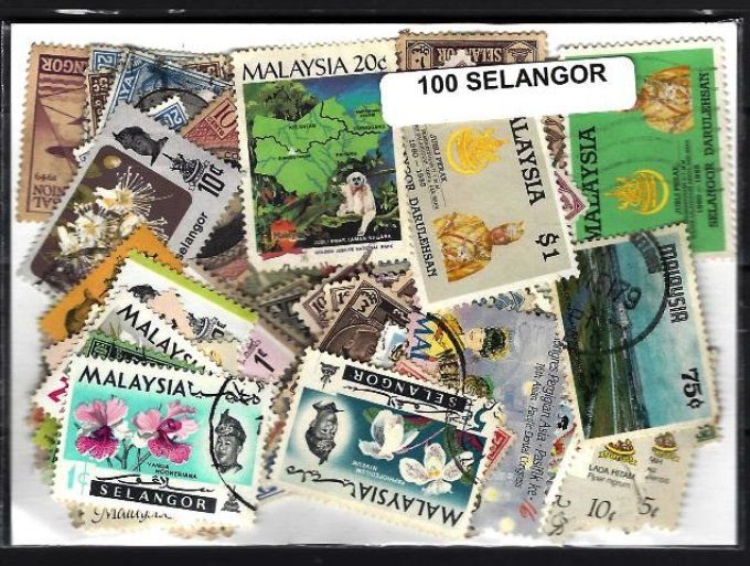 Collections de timbres de Malaisie Selangor