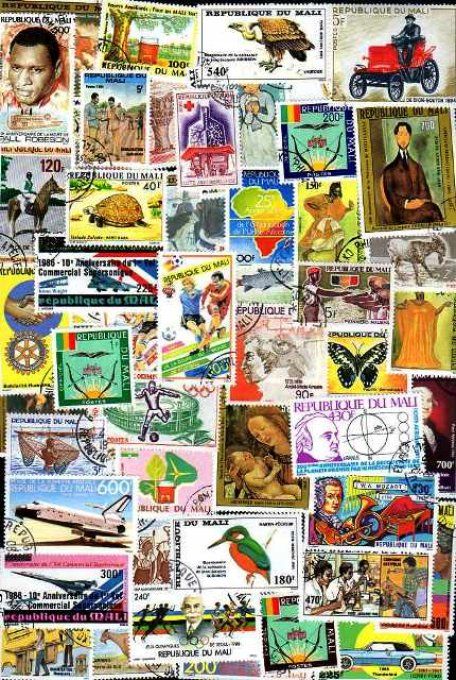 Collections de timbres du Mali