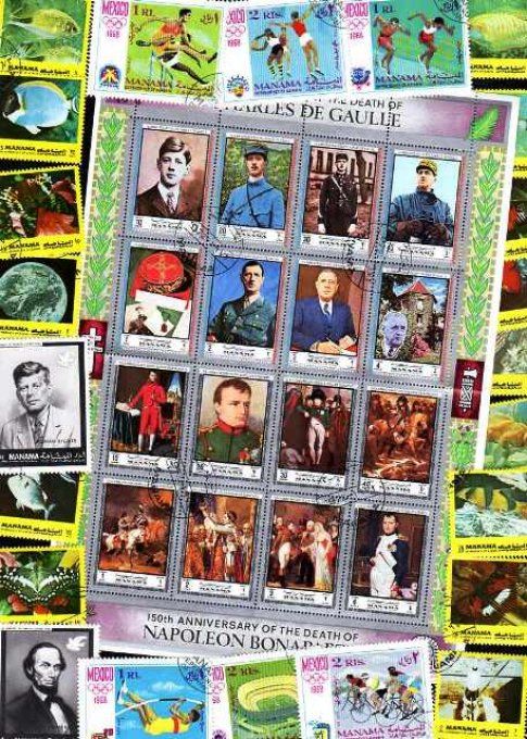 Collections de timbres de Manama