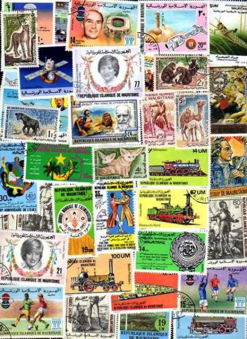 Collections de timbres de Mauritanie