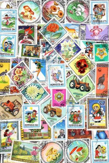 Collections de timbres de Mongolie