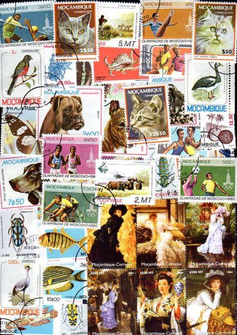 Collections de timbres du Mozambique
