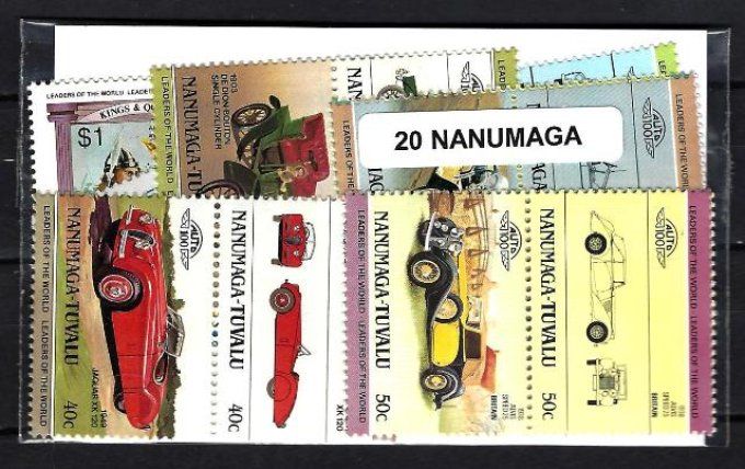 Collections de timbres de Nanumaga