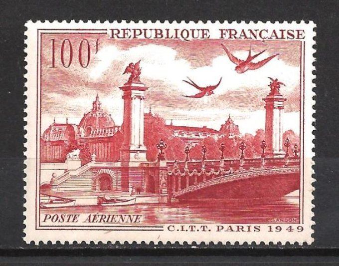 France 1949 - Yvert poste aérienne n° 28 neuf ** luxe MNH