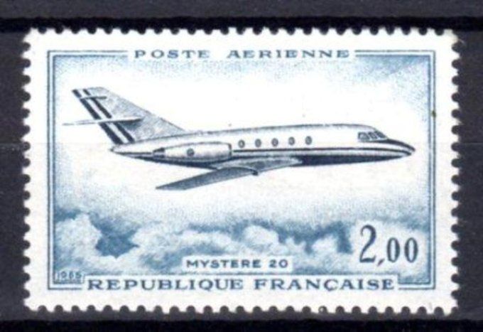 France 1965 - Poste aérienne Yv n° 42 neuf ** MNH