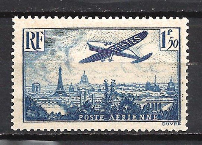 France 1936 - Yvert poste aérienne n° 9 neuf ** luxe MNH