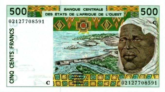 Billet du Burkina Faso 500 francs année 2002 pick 310m UNC