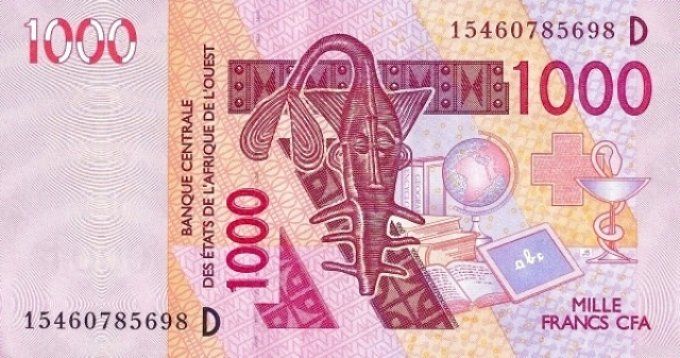 Billet du Mali 1000 francs année 2015 pick 415o UNC