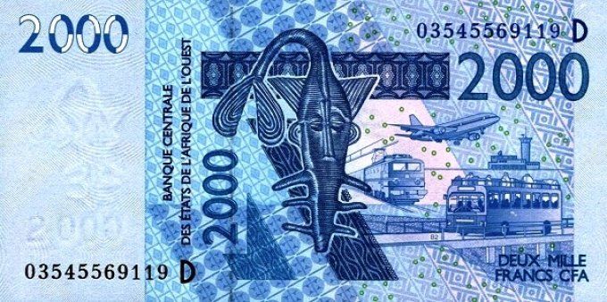 Billet du Mali 2000 francs année 2003 pick 416a UNC