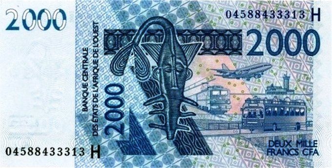 Billet du Niger 2000 francs année 2004 pick 616b UNC 